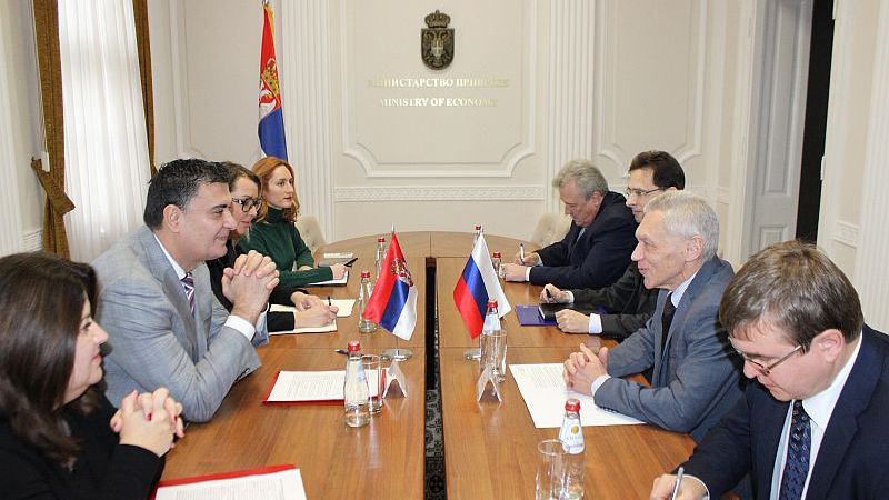 Dalje jačanje zajedničkih privrednih aktivnosti Srbije i Rusije