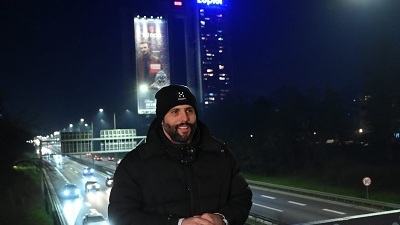 Popravljen sat na Geneks kuli, simbolu Beograda