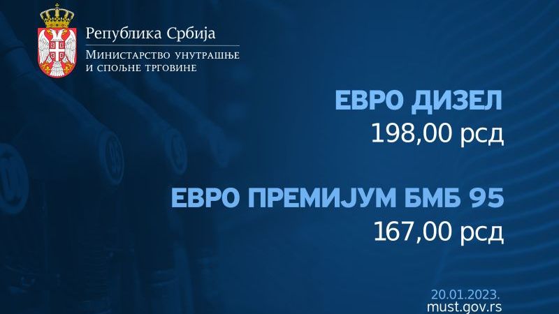 U narednih sedam dana veće cene dizela i evro premijuma