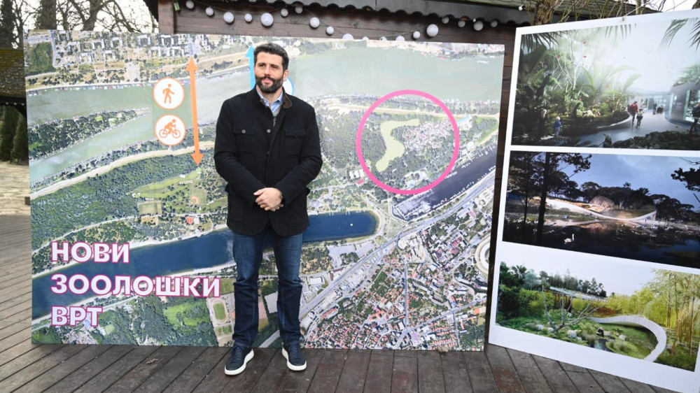 Šapić: Ada Safari najbolje rešenje za Zoo-vrt