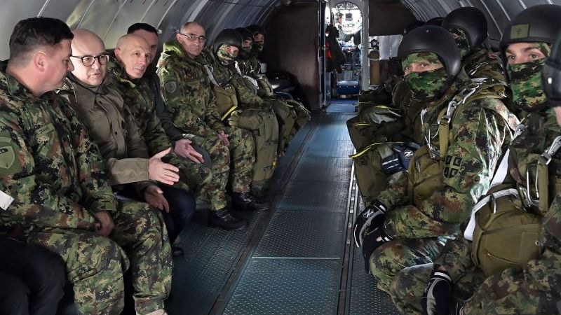 Materijalno i kadrovsko jačanje 63. padobranske brigade