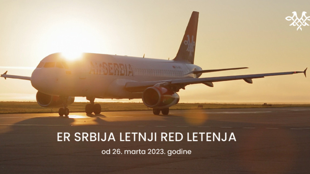 Er Srbija uvela letnji red letenja 