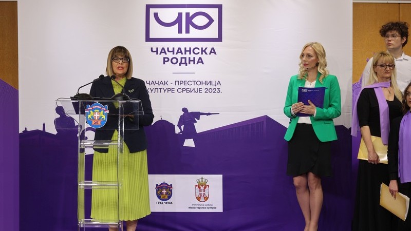 Čačak postao prva Nacionalna prestonica kulture za 2023. godinu