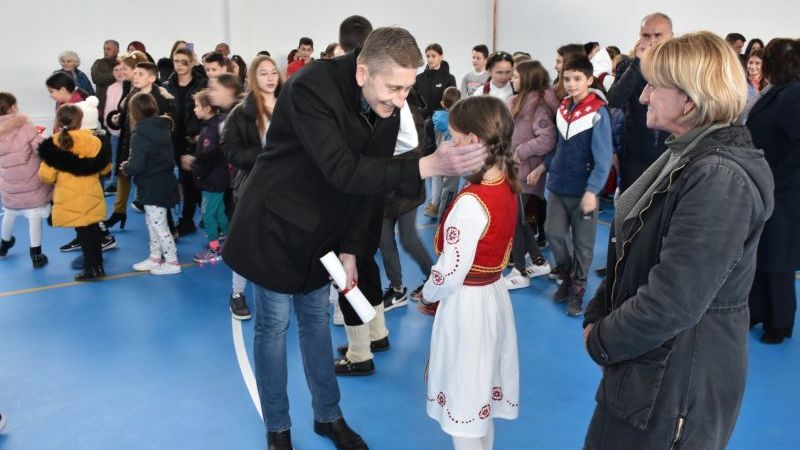 Otvorena novoizgrađena fiskulturna sala u Višnjićevu kod Šida