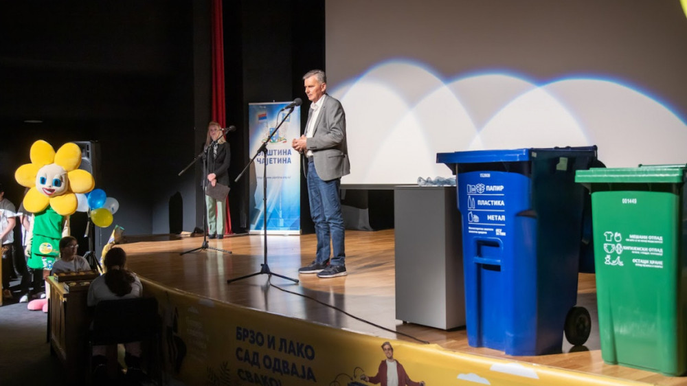 Novi iskorak opštine Čajetina u razdvajanju otpada projektom O-DVA-JA-MO
