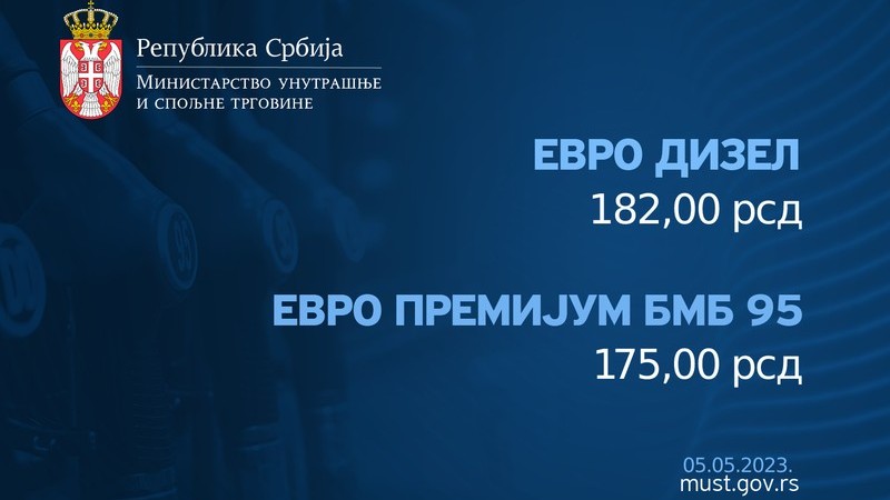 Nove cene goriva u narednih sedam dana