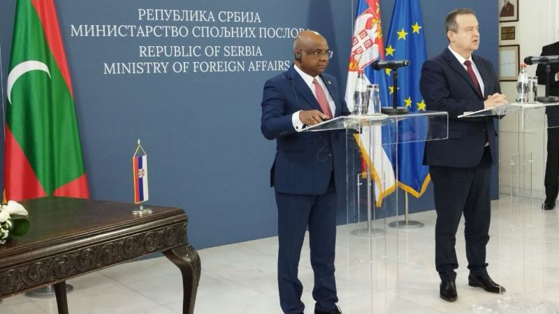 Dalji razvoj bilateralne i multilateralne saradnje sa Maldivima