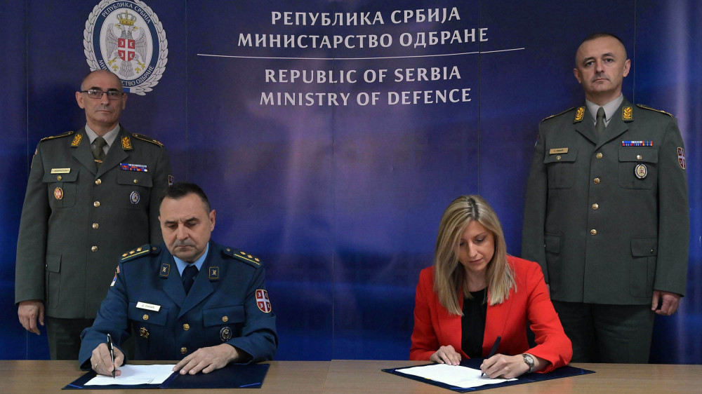 Potpisan ugovor o nabavci naoružanja za Vojsku Srbije