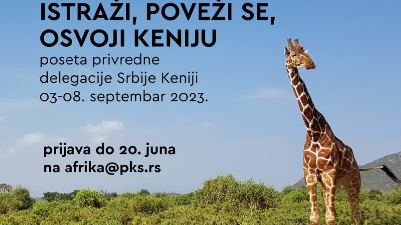 Poziv kompanijama iz Srbije da posete Keniju