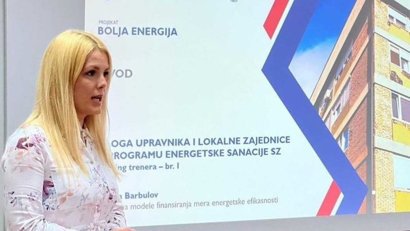 Počela obuka za energetsku efikasnost stambenih zgrada