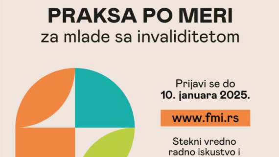 Do 10.januara otvoren poziv za radne prakse za mlade sa invaliditetom