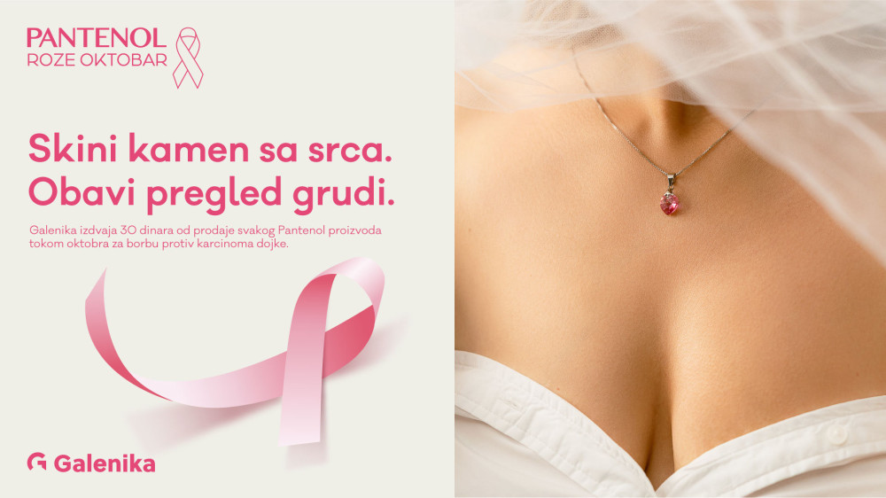 Galenika šestu godinu zaredom uz žene u borbi protiv raka dojke