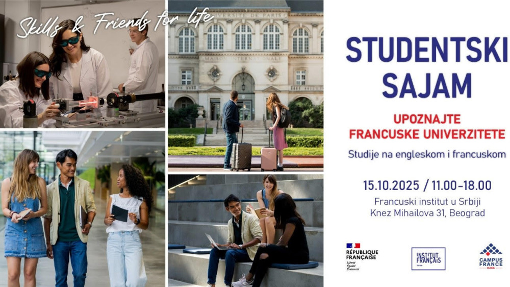 Putujući studentski sajam: upoznajte francuske univerzitete