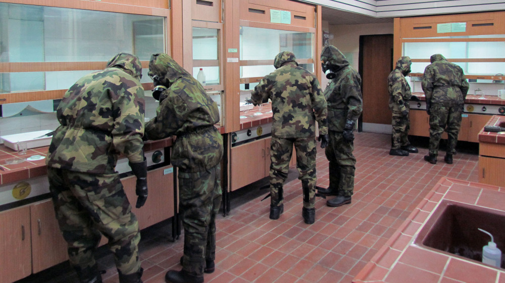 Obuka pripadnika Vojske Crne Gore u Centru ABHO