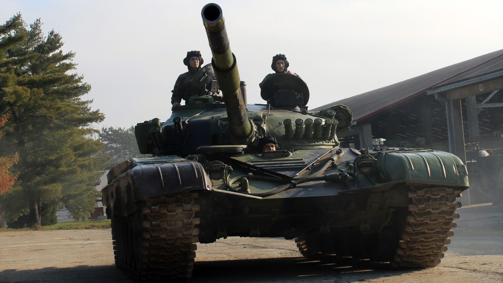 Redovna obuka u tenkovskim jedinicama Vojske Srbije