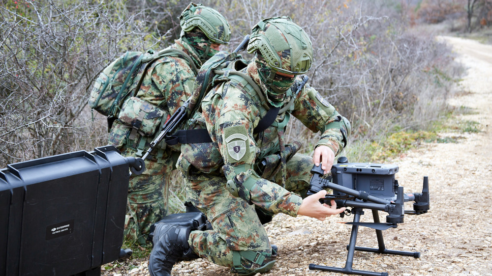 Redovna obuka izviđačkih organa Kopnene vojske