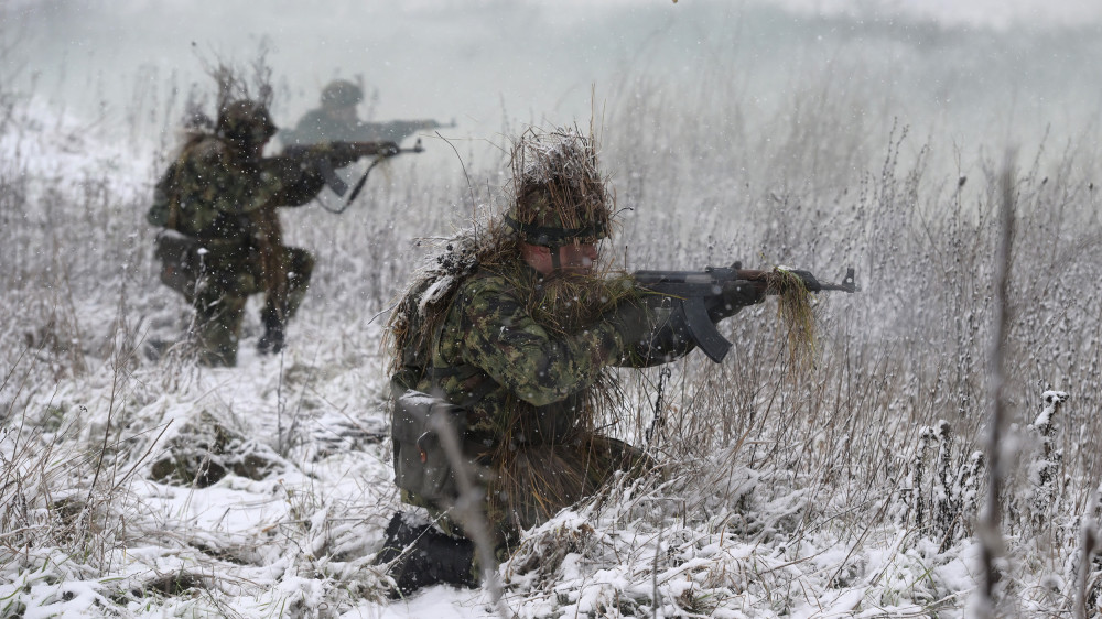Terenska obuka vojnika na služenju vojnog roka
