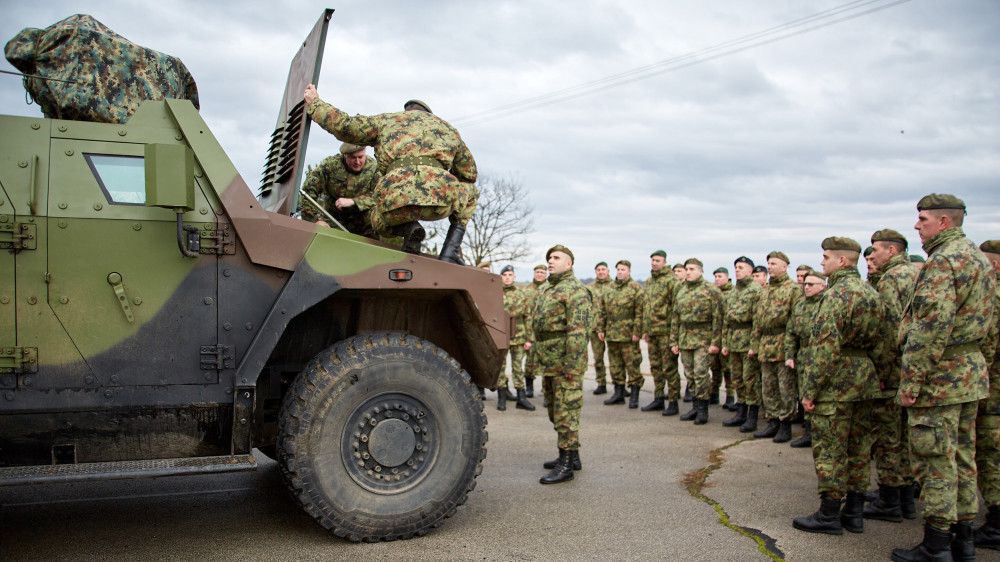 Obuka na savremenim borbenim oklopnim vozilima