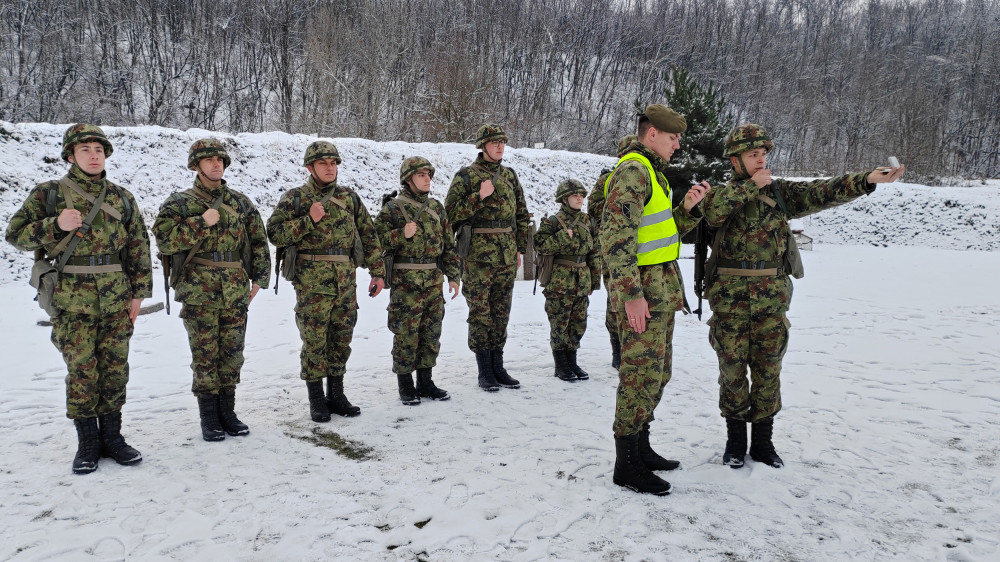 Provera individualne obučenosti najmlađih vojnika