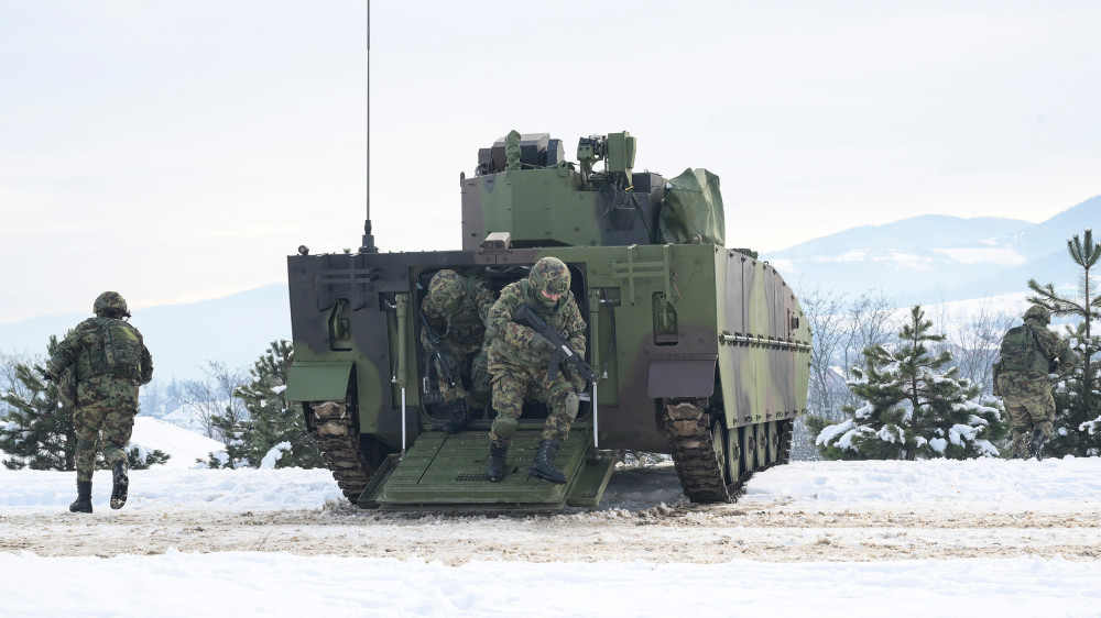 Intenzivna obuka na modernizovanim borbenim vozilima pešadije