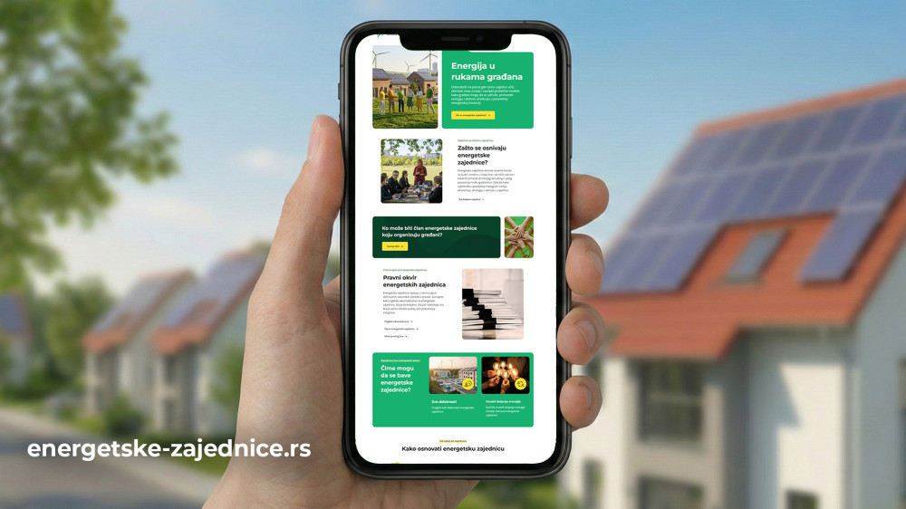 Pokrenut jedinstveni portal za energetske zajednice građana