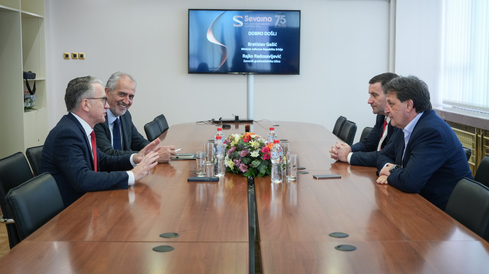 Ministar Gašić u kompaniji Valjaonica bakra Sevojno