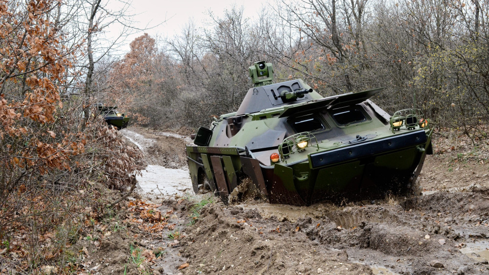 Taktička obuka u Oklopno-izviđačkom bataljonu