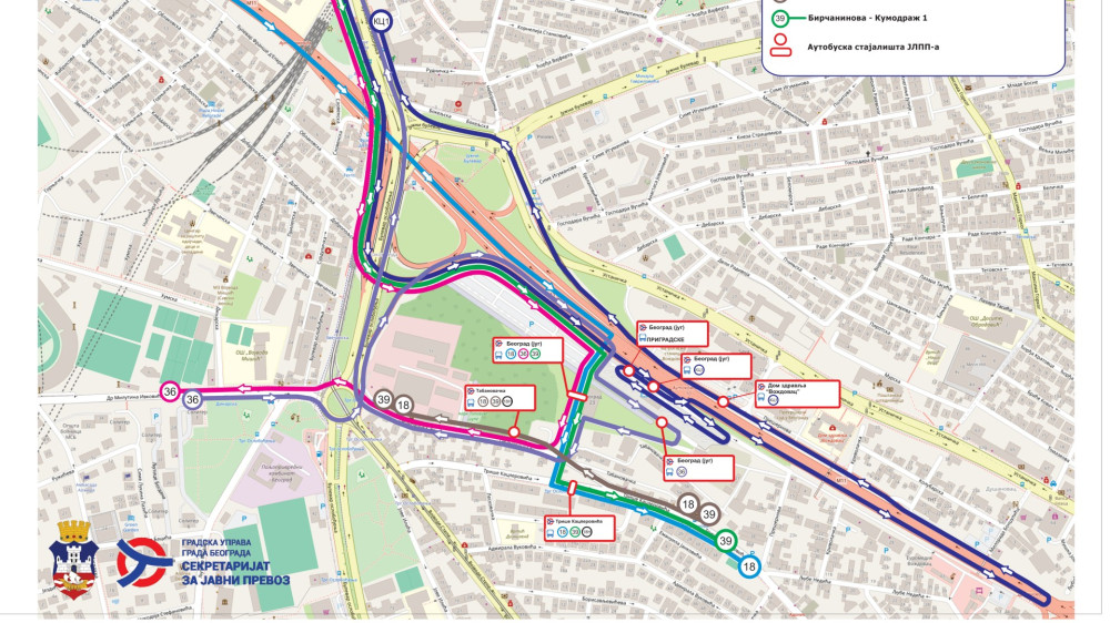 Otvara se novo autobusko stajalište „Beograd (jug)”